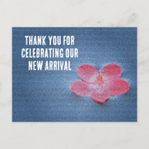 Cadeau de remerciement pour invité Baby Shower Fle