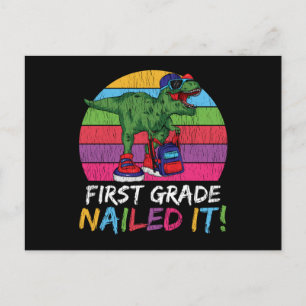 Carte Postale Cadeau de rentrée scolaire pour la première année