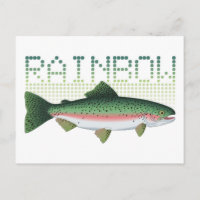 Cadeau de truite arc-en-ciel pour un pêcheur ou un
