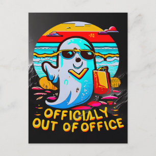 Carte Postale Cadeau de vacances pour la fête d'Halloween