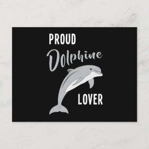 Carte Postale Cadeau drôle dauphin mer océan dauphins animal eau