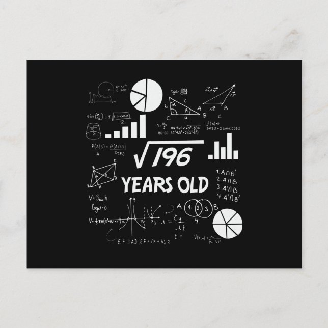 Carte Postale Cadeau geek de 14e anniversaire pour un amateur de (Devant)