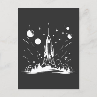 Carte Postale cadeau idéal pour les fans de l'espace pour les en