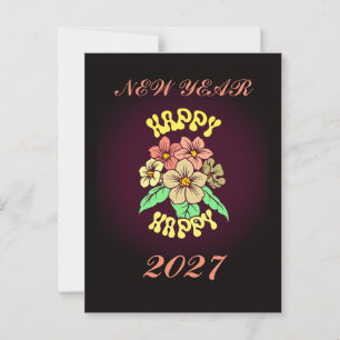 CARTE POSTALE CADEAU MODERNE SPÉCIAL COLORÉ POUR FILLE SŒUR MAMA