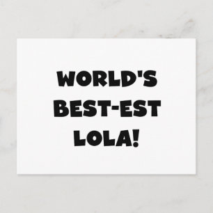 Carte Postale Cadeau noir et blanc de T-shirts du Meilleur-est