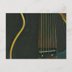 Carte Postale Cadeau pour bassiste