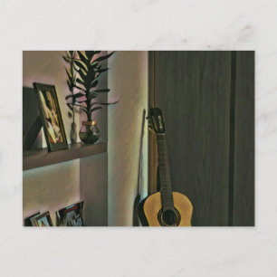 Carte Postale Cadeau pour guitariste sympa