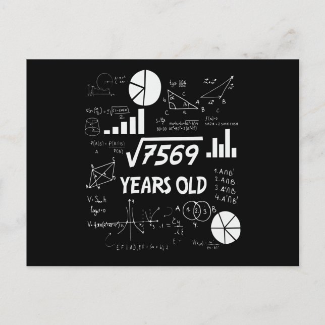 Carte Postale Cadeau pour un professeur de mathématiques pour so (Devant)