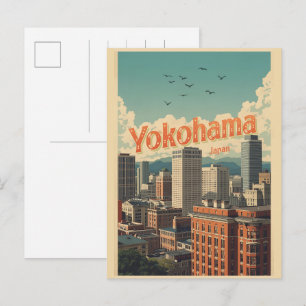 Carte Postale Cadeaux Chinatown ville vintage yokohama japon