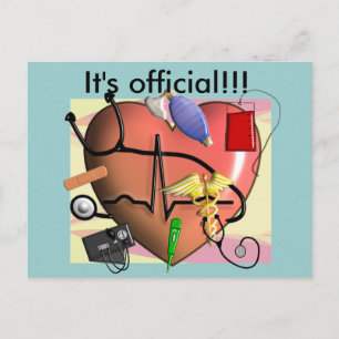 Carte Postale Cadeaux d'art de l'infirmière de trauma