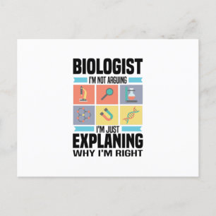 Carte Postale Cadeaux de biologie   Biologistes Enseignant Scien