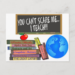 Carte Postale Cadeaux de l'enseignant