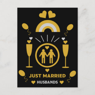 Carte Postale Cadeaux de mariage gay