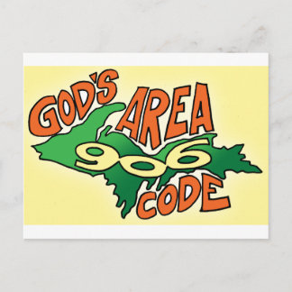 CARTE POSTALE CADEAUX DE PÉNINSULE SUPÉRIEURE/MICHIGAN