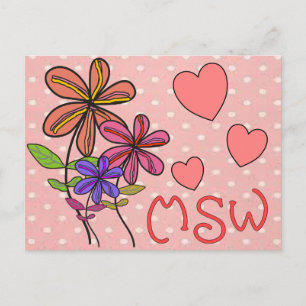 Carte Postale Cadeaux de travailleurs sociaux