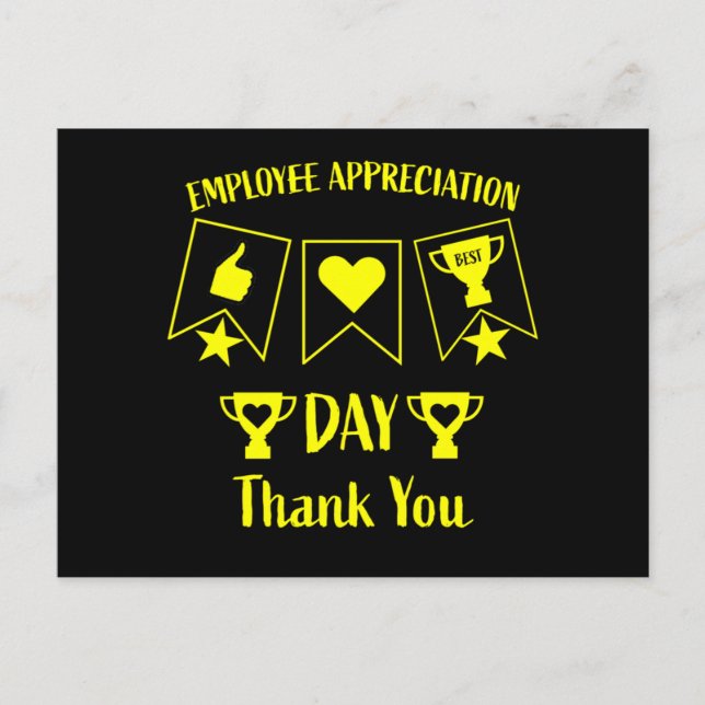 Carte Postale Cadeaux drôles de RH d'entreprise (Devant)