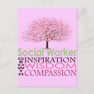 Carte Postale Cadeaux d'un travailleur social