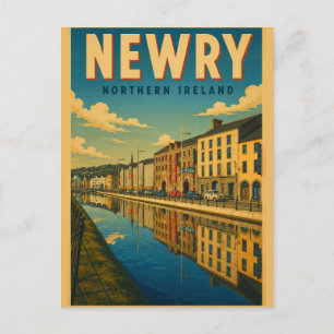 Carte Postale Cadeaux et souvenirs Vintage Newry Irlande du Nord