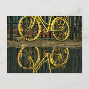 Carte Postale Cadeaux pour cycliste sur route