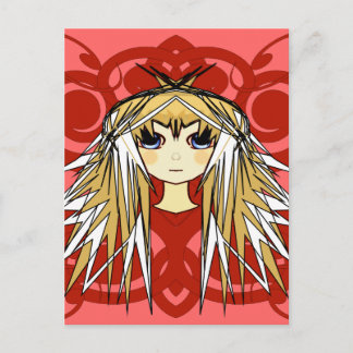 Carte Postale Cadeaux pour filles Anime