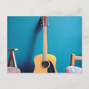 Carte Postale Cadeaux pour guitaristes