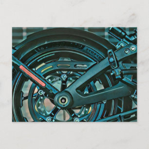 Carte Postale Cadeaux pour motard