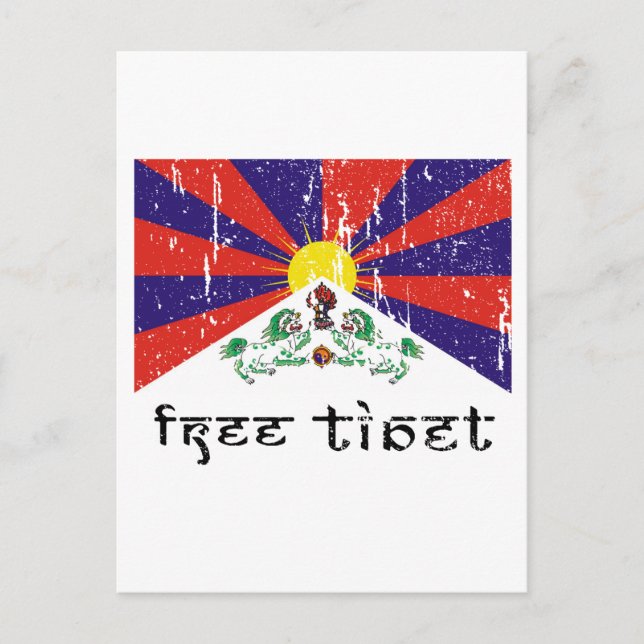 Carte Postale Cadeaux Tibet gratuits (Devant)