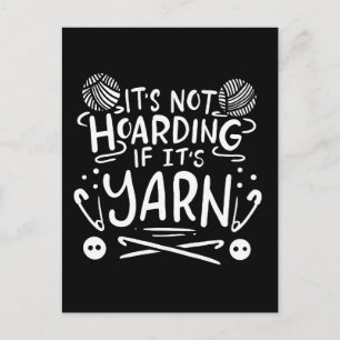 Carte Postale Cadeaux Tricots de crochettage