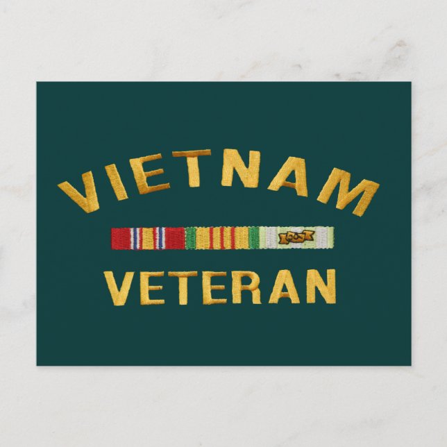 Carte Postale Cadeaux vétérans du Vietnam (Devant)