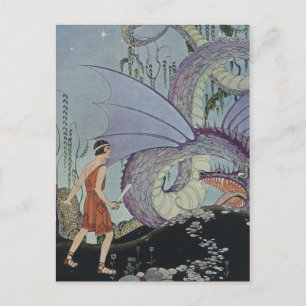 Carte Postale Cadmus et le dragon