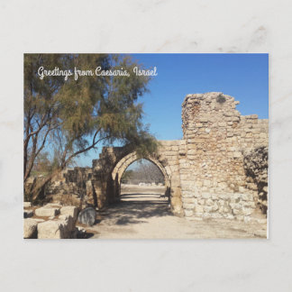 Carte Postale Caesaria, Israël