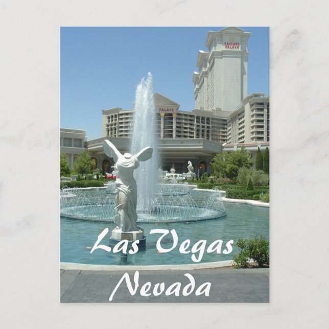 Carte Postale Caesars Palace Las Vegas (Devant)