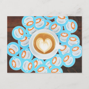 Carte postale Café