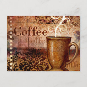 Carte Postale Café