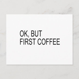 Carte Postale café