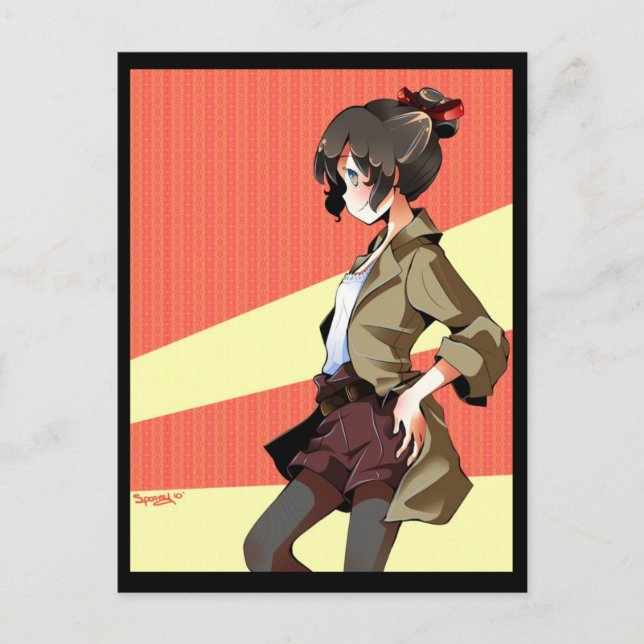 Carte Postale Café (Devant)