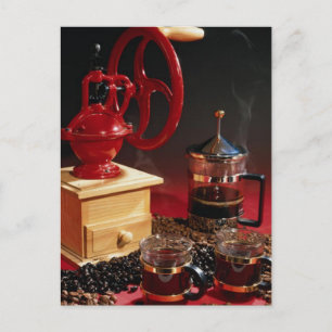 Carte Postale Café