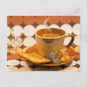 Carte Postale café