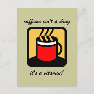 Carte Postale Café amusant