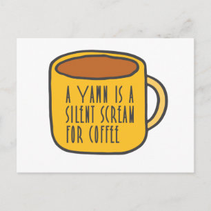 Carte Postale Café amusant
