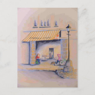 Carte Postale Café Central Stores