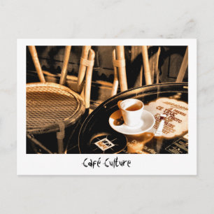 Carte Postale Café Culture