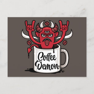 Carte Postale Café Demon