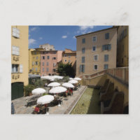 Café en plein air, Place de l'Eveche, Grasse,