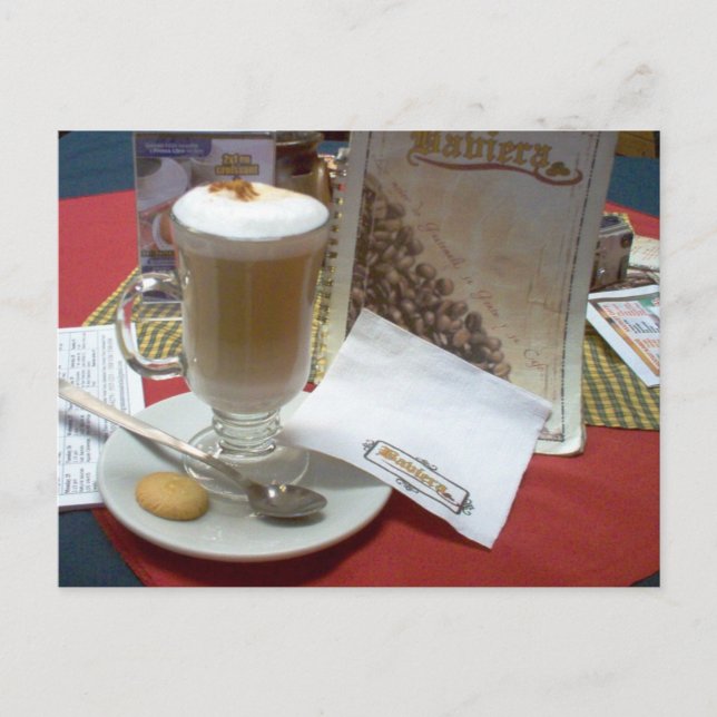Carte Postale Café en Xela (Devant)