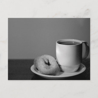 Carte Postale Café et beignets