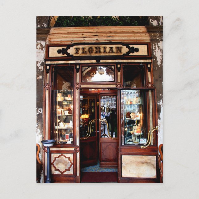 Carte Postale Café Florian (Devant)