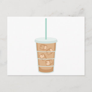 Carte Postale Café glacé