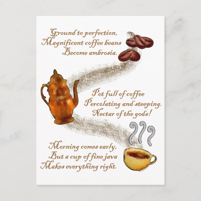 Carte postale Café Haiku (Devant)