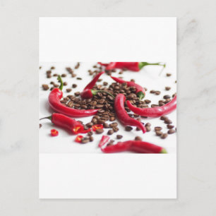Carte Postale Café Hot Chili